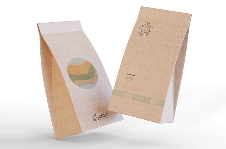 En esta imagen vemos el packaging sostenible creado por una agencia de marketing valenciana que se llama byedinosaurio para una marca.